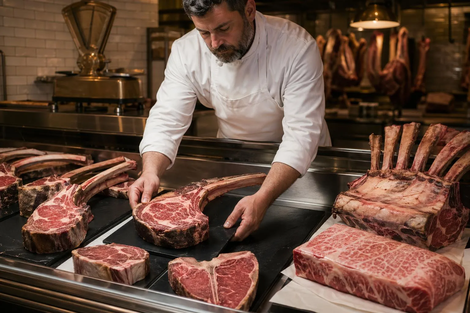 Premium-Cuts in der Metzgereitheke